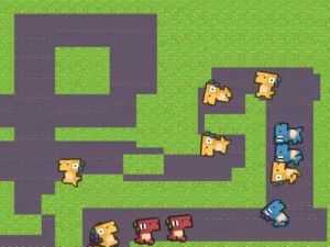 Permainan Dino Defense 2d talian