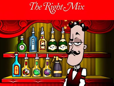 Permainan Bartender The Right Mix talian