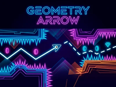 Permainan Geometry Arrow talian