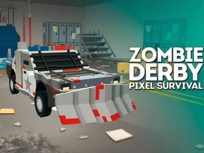 Permainan Zombie Derby Pixel Survival talian