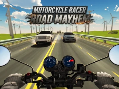 Permainan Motorcycle Racer: Road Mayhem talian