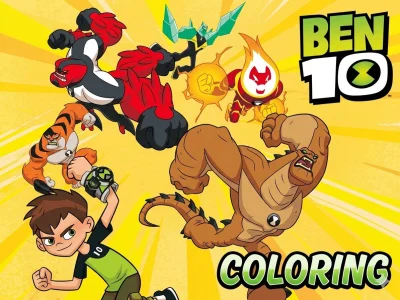 Permainan Ben 10 Coloring talian