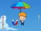 Permainan Umbrella Falling Guy talian