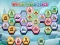 Permainan Winter Hexa Stack talian
