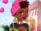Permainan Around the World African Patterns talian