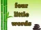 Permainan Four Little Words talian