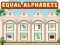 Permainan Equal Alphabets talian