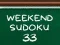 Permainan Weekend Sudoku 33 talian