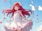 Permainan Jigsaw Puzzle: White Dress Girl talian