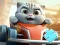 Permainan Jigsaw Puzzle: Cat Racing Driver talian
