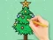 Permainan Coloring Book: Christmas Tree talian