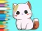 Permainan Coloring Book: Cute Kitten talian