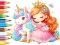 Permainan Coloring Book: Unicorn Secret Whisper talian