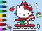 Permainan Coloring Book: Hello Kitty Christmas talian