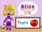 Permainan World of Alice First Letter talian