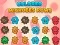 Permainan Colored Microbes Rows talian