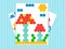 Permainan Mosaic Puzzle Art talian