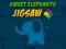 Permainan Sweet Elephants Jigsaw talian