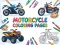 Permainan Motorcycle Coloring Pages talian