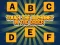Permainan Touch The Alphabet In The Oder talian