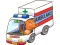 Permainan Cartoon Ambulance Puzzle talian