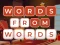 Permainan Words from Words talian