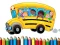 Permainan School Bus Coloring Book talian