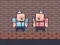 Permainan 2 Player Red Blue Pirates talian