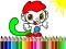 Permainan Back To School: Monkey Coloring talian