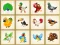 Permainan Birds Board Puzzles talian
