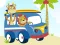 Permainan Cute animals with cars difference talian