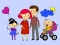 Permainan Happy Family Coloring Book talian