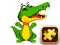 Permainan Aligator Puzzle talian