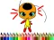Permainan Back To School: Dotted Girl Coloring talian