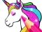 Permainan Unicorn Coloring Book Glitter talian