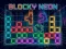 Permainan Blocky Neon talian
