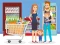 Permainan Happy Shopping Jigsaw talian