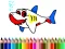 Permainan Back To School: Shark Coloring Book talian