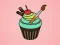 Permainan Yummy Cupcake Coloring talian