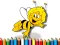 Permainan Back To School: Bee Coloring Book talian