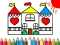 Permainan Back To School Coloring Book DOLL HOUS talian
