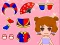 Permainan Lovely Doll Dress Up Game talian