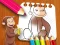 Permainan Curious George Coloring Book talian