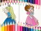 Permainan Beautiful Princess Coloring Book talian