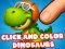 Permainan Click And Colors Dinosaurs talian