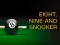 Permainan Nine, eight and snooker talian