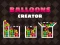 Permainan Balloons Creator talian