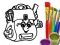 Permainan Back To School: School Bag Coloring Book talian