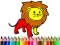 Permainan Back To School: Lion Coloring Book talian