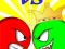 Permainan Red ball vs green king talian
